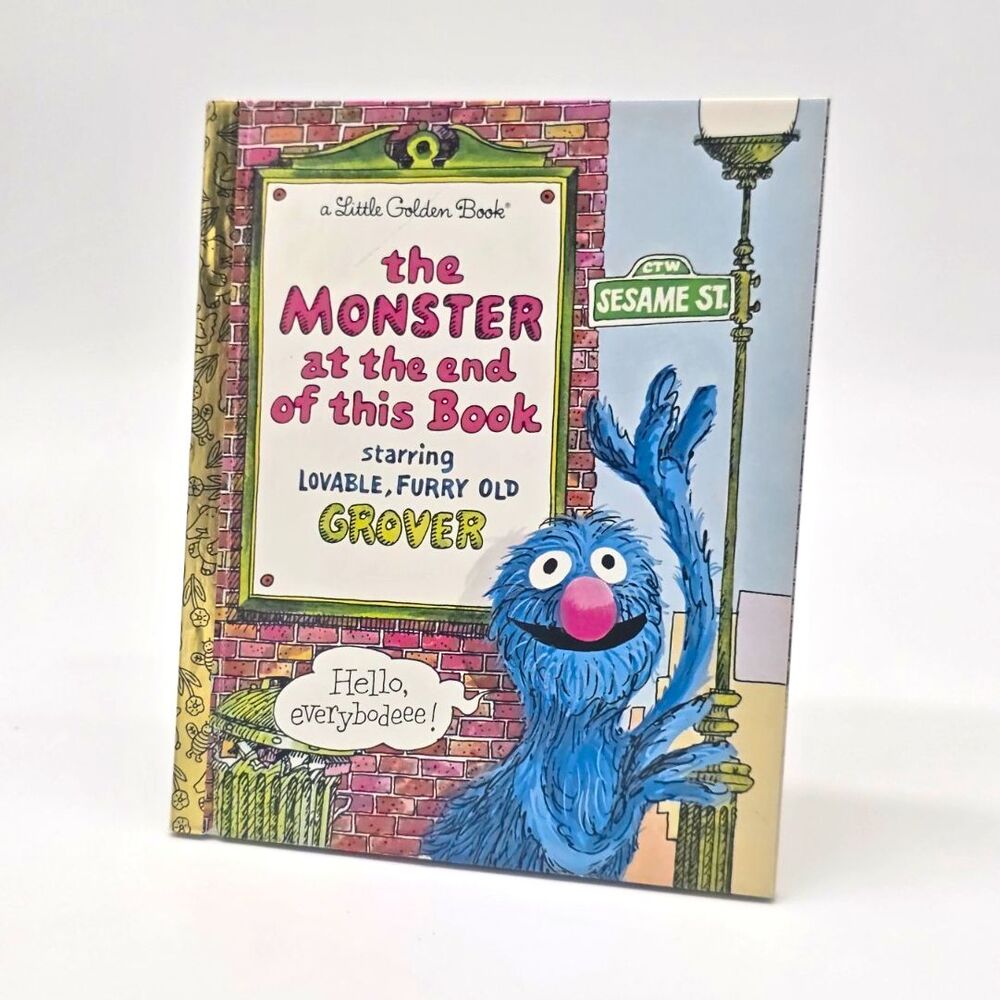 Golden Books Little Golden Books The Monster at the End of This Book Jon Stone